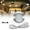 Warm white, variant on Recessed 12LED RV Boat Recessed Ceiling Light Led Lights Round Shape Ultra-Thin Camper Interior Lighting Small Downlight with Cable
