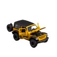 thumbnail image 3 of Amyove 1/32 Jeep Wrangler Rubicon Alloy Car Model Light Sound Off-road Vehicles Car Model For Kids Gifts, 3 of 6
