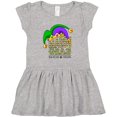 thumbnail image 3 of Inktastic Mardi Gras New Orleans Louisiana Jester Hat Girls Toddler Dress, 3 of 5