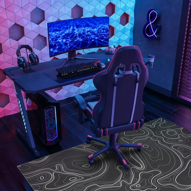 Gaming Chair Mat for Carpet Hardwood Tile Floor,36 Gaming Chair Mat for Carpet Hardwood Tile Floor,36