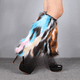 thumbnail image 1 of Calcetines de felpa de piel de conejo de imitación de otoño e invierno, botas largas, cálidas, para actuaciones en el escenario, de piel de zorro, protector de piernas de tubo alto para, 1 of 5