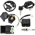 thumbnail image 3 of Trkimal Complete Wiring Harness kit Electrics Wire Loom Assembly with Full Copper Wire Stator CDI regulator ignition switch, ATV switch For 4-Stroke GY6 125cc 150cc Pit Bike Scooter ATV Quad Go Kart, 3 of 6