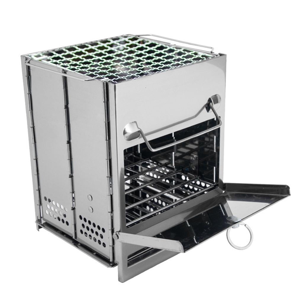 Wood Fire Stove Wind-proof Alcohol Stove Furnaces Cook Gas Burners Wood Burners