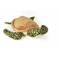 Sea Turtle, Plush Animal, Soft, Stuffed, Toy, Educational, Realistic, Turtle Design, Educational, Figure, Lifelike, Replica, Gift, 20" F4355 B435