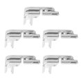 thumbnail image 4 of Prensatelas para Máquina de Coser 5 Piezas Prensatelas de Acero Inoxidable con Bajo 3 Mm Prensatelas Universal Multifuncional para Máquina de Coser Doméstica ANGGREK Otros, 4 of 8