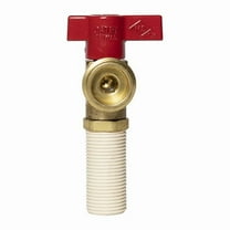 Oatey Washing Machine Valve,3/4 in.,CPVC,Red 38965