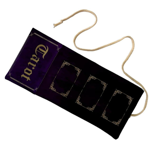 Divinations Tablecloth Oracles Card Deck Table Board Game Bag Rolls Up Game Card Pouches Gifts Packaging Foldable Bag