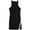 Black - deepblack, variant on bar III Womens Swirl Bodycon Dress, Black, Large