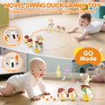 thumbnail image 3 of Juguete para bebés LUDILO Musical Crawling Duck de 6 a 18 meses con luces, 3 of 8