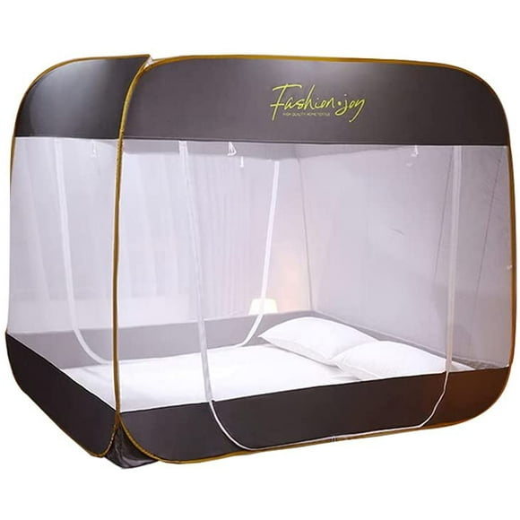 Mosquito Net Three-Door Full Bottom Foldable Free Installation Mosquito Net Single Double Household Mosquito Net Bedding