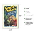 thumbnail image 2 of Street of Chance - Starring Burgess Meredith and Claire Trevor - Vintage Film Noir Movie Poster c.1942 - Master Art Print (Unframed) 12in x 18in, 2 of 4