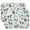 Floral H, variant on 2pcs Tribal Folk Style Drying Mat Colorful Vintage Floral Absorbent Microfiber Pad, 3-Layer Thick & Reusable for Dishes, Heat Protection, Compact Foldable Design