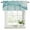 Teal Blue, variant on Turquoise Curtain Valances for Windows, Kitchen Valance Window Treatments Panel 2 Pack, Modern Marble Ink Painting Abstract Art Rod Pocket Short Curtains for Bathroom Bedroom 54 x 18 Inch