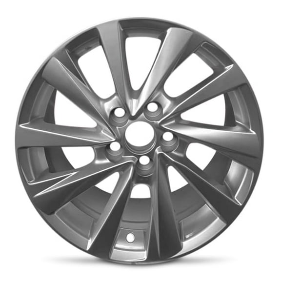 New OEM Replacement Wheel 17x7.5 in for 2021-2024 Toyota Camry Painted Silver 17 inch Aluminum Rim