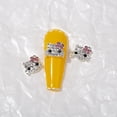 thumbnail image 1 of 60/30/10PCS Hello Kitty 3D Nail Charms Alloy Full Diamond Jewelry Nail Rhinestone Charms Crystal Nail Manicure Cartoon tzw, 1 of 7