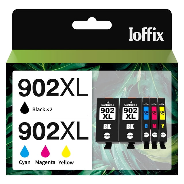Cartuchos de tinta Ioffix 902XL compatibles con HP 902 Officejet Pro