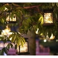 thumbnail image 6 of 1pcs Solar Lantern,Outdoor Garden Hanging Lantern-Waterproof LED Flickering Flameless Mission Lantern Decoration for Table,Outdoor,Garden,Patio,Lawn,Party,holiday, Christmas, 6 of 9