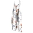 thumbnail image 2 of dazeni Girls Sleeveless Jumpsuits Fashion Tie Dye Romper Wide Leg Pants Casual Summer Boho Spaghetti Straps Overalls with Big Pockets White 13-14 Years, 2 of 9