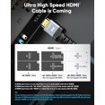 thumbnail image 2 of Cable HDMI Highwings 8K@60Hz 2,5 m 48 Gbps de nailon trenzado, 2 of 8