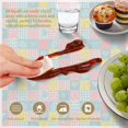 thumbnail image 6 of Pioneer Flower Floral Print Pattern Round Tablecloth 60 X 60 Inch, Wrinkle Resistant Wipeable Table Cloth for Kitchen Dining Picnic Patio Party, 6 of 6