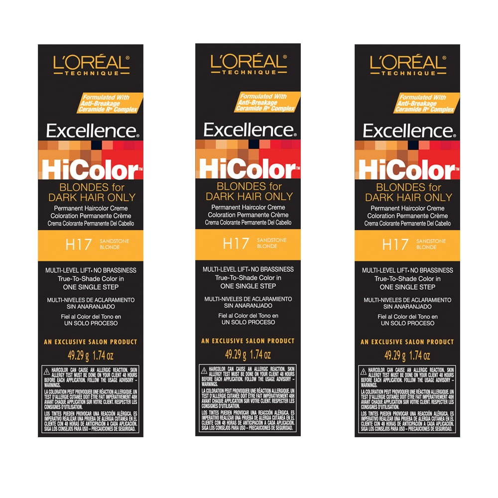 L Oreal Hicolor H17 Sandstone Blonde Permanent Color Hc 05125 3