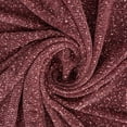 thumbnail image 2 of Zelouf Carolyn Foil Pleated Lurex Mesh  , Sewing, DIY, Crafts Fabric by the Yard, Black Rose, 5 Yard, 2 of 3
