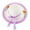 Purple, variant on Women's Sun Hat Ribbon Bow Flower Wide Brim UV Protection Floppy Beach Pool Summer Vacation Outdoor Garden Casual Summer Wear Adjustable