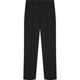 thumbnail image 1 of Pantalones Tommy Hilfiger para niños con la parte delantera plana, recto, 20, negro, 1 of 4