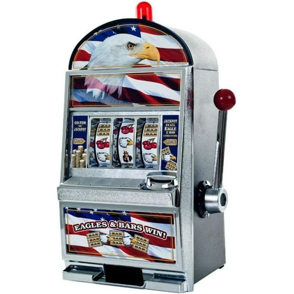 John N. Hansen Eagle Slot Machine, Yellow