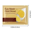 thumbnail image 2 of Parches de gel de mascarilla debajo de los ojos para ojeras, ojos hinchados, arrugas | Parche de ojo vegano hidratante Regalos de cumpleaños de viaje para mujeres y hombres | 1 pieza Rosa Azul Verde, 2 of 5