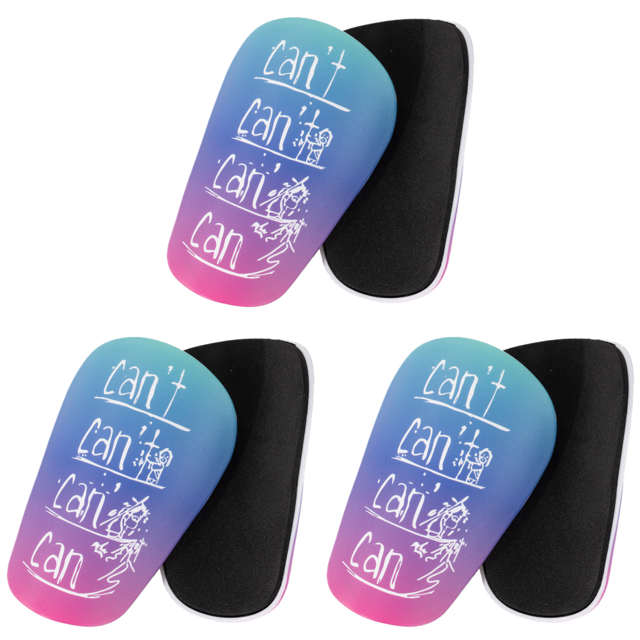 1 Par Miniespinilleras Espinilleras Pequeñas Protector Piernas Fútbol (S) Color Morado