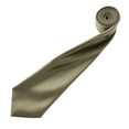 thumbnail image 2 of Premier Cravate Satin Simple pour Homme (Lame Étroite), 2 of 3