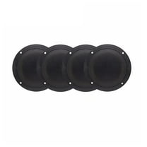 4PCS Black Marine Boat Waterproof Speakers Marine Boat SPA UV-Proof Outdoor Music Speaker