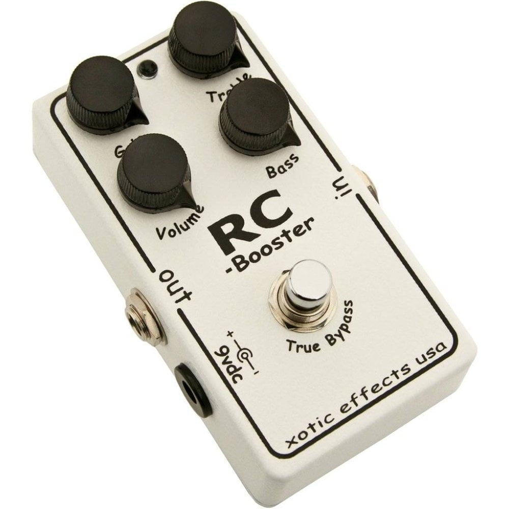 Xotic Effects RC Booster Classic Effects Pedal White