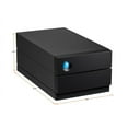 thumbnail image 6 of LaCie 2Big Raid Professional Desktop Storage USB-C USB 3.0 Thunderbolt 3 8TB STHJ8000800, 6 of 15