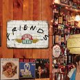 thumbnail image 4 of Placa Metal Vintage Amigos Pintura Hierro Rectangular Arte La Pared Del 30x20 Cm, 4 of 9
