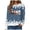 Navy_1, variant on Godom Halloween Womens Sweatshirts Ghost Graphic Long Sleeve Tunic Shirts Crewneck Loose Pullover Tops 2025 Trendy Outfit