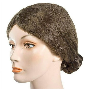 Old Lady Special Bargain Wig - Brown