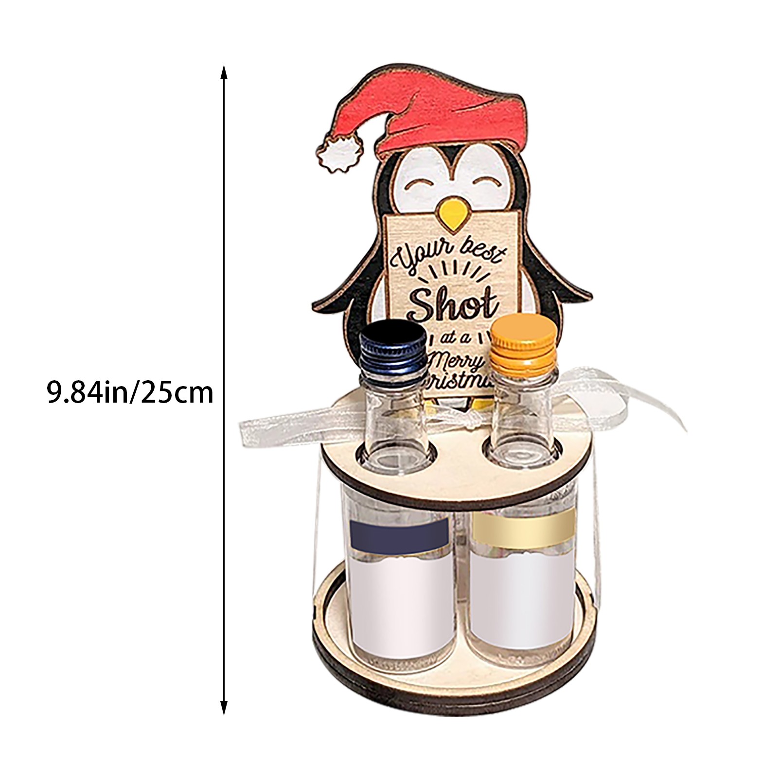 Cookware Christmas Rack Table Ornaments Great Mini Liquor Bottle Stand ...