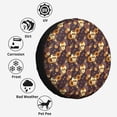 thumbnail image 6 of Kdxio Sunflowers with Skull and Hand for Tire Cover Wheel Protectors Tyre Covers Weatherproof Wheel Covers Universal Fit for Trailer Rv SUV Truck Camper Travel Trailers 14 inch, 6 of 8