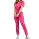 thumbnail image 3 of Traje Elástico de las Mujeres, Manga Corta Delgada Estirable Y Pantalones Cortos para Uso Casual Y Casero, Ligero Y Transpirable Vestido Suelto, 3 of 8