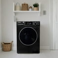 thumbnail image 2 of Equator 1.6 cu.ft./15 lbs Black 110V Front load Washer 15 programs + Pet Cycle, 2 of 12