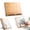 Brown, variant on Bamboo Book Stand, Stable and Portable Stable Hard Holder Stand for Reading Book, Recipe, Music Book, Bible, Textbook, Tablet Stand Tray,28cm*20cm