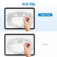 thumbnail image 4 of JETech Paper Screen Protector for iPad Air 5/4 (10.9-Inch, 2022/2020 Model, 5th/4th Generation), Anti-Glare, Matte PET Paper Film for Drawing, 4 of 7