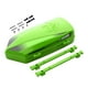 thumbnail image 2 of Soporte de barra transversal para equipaje de techo, caja de equipaje para techo, portaequipajes a control remoto para vehículos modelo, modificación verde, 2 of 10