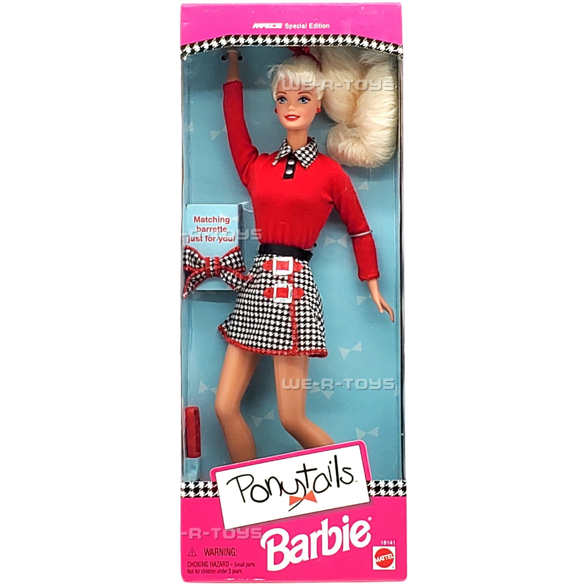 Ponytails Barbie AAFES Special Edition Doll 1997 Mattel 18141