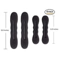 thumbnail image 4 of Magic Hair Bun Maker 4 Pack (2 Small, 2 Large) Foam Sponge Buns Shaper Accessories Strong Flexible Reusable, 4 of 5