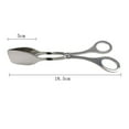 thumbnail image 3 of 2 Pieces Kitchen Tongs Grill Pastry Serving Multi-Purpose the Scissors-Shaped Cooking, 3 of 4