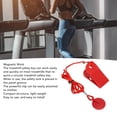 thumbnail image 4 of Treadmill Safety Key, 1 Pair Lightweight Treadmill Safety Switch Compact Structure Running Machine Safety Lock for Household Commercial Treadmills Emergency Stop, 4 of 7