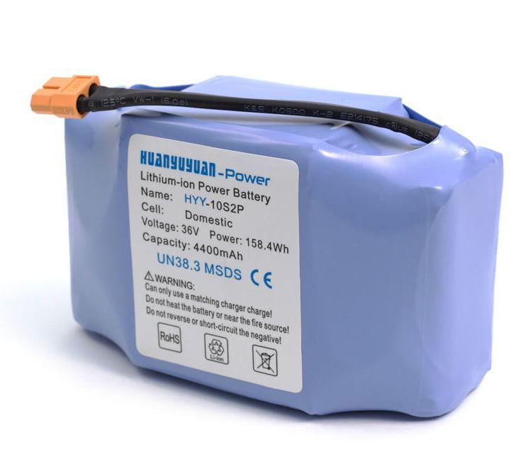 UL Certified LithiumIon Power Battery For Hoverboards 36V4400mAh